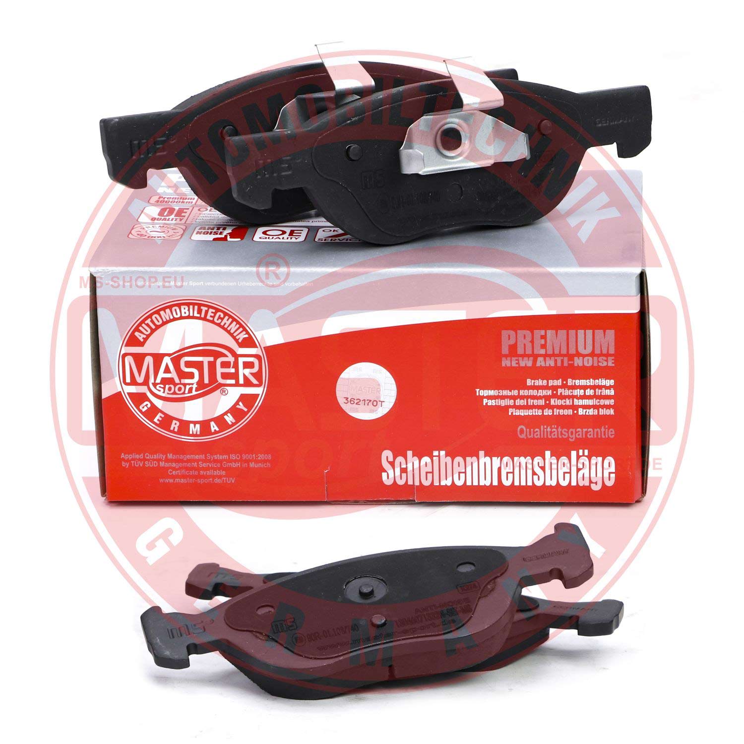 Placute frana MASTERSPORT GERMANY 13046071332N-SET-MS